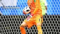 دهان همیشه بسته علیرضا بیرانوند