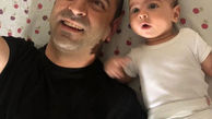 شباهت پدر و پسری آقای بازیگر + عکس