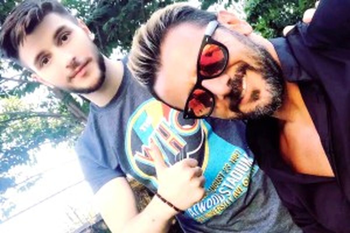 مونا بانکی پور همسر سابق امین حیایی در کنار پسرش دارا حیایی! عکس