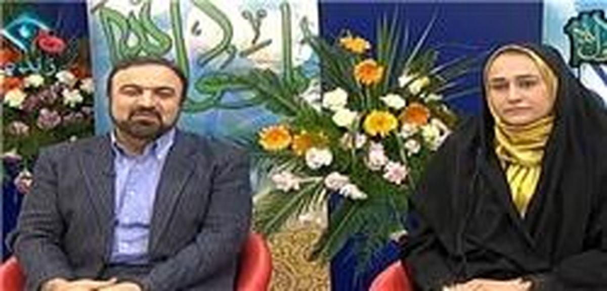 مرتضی حیدری و همسرش/عکس