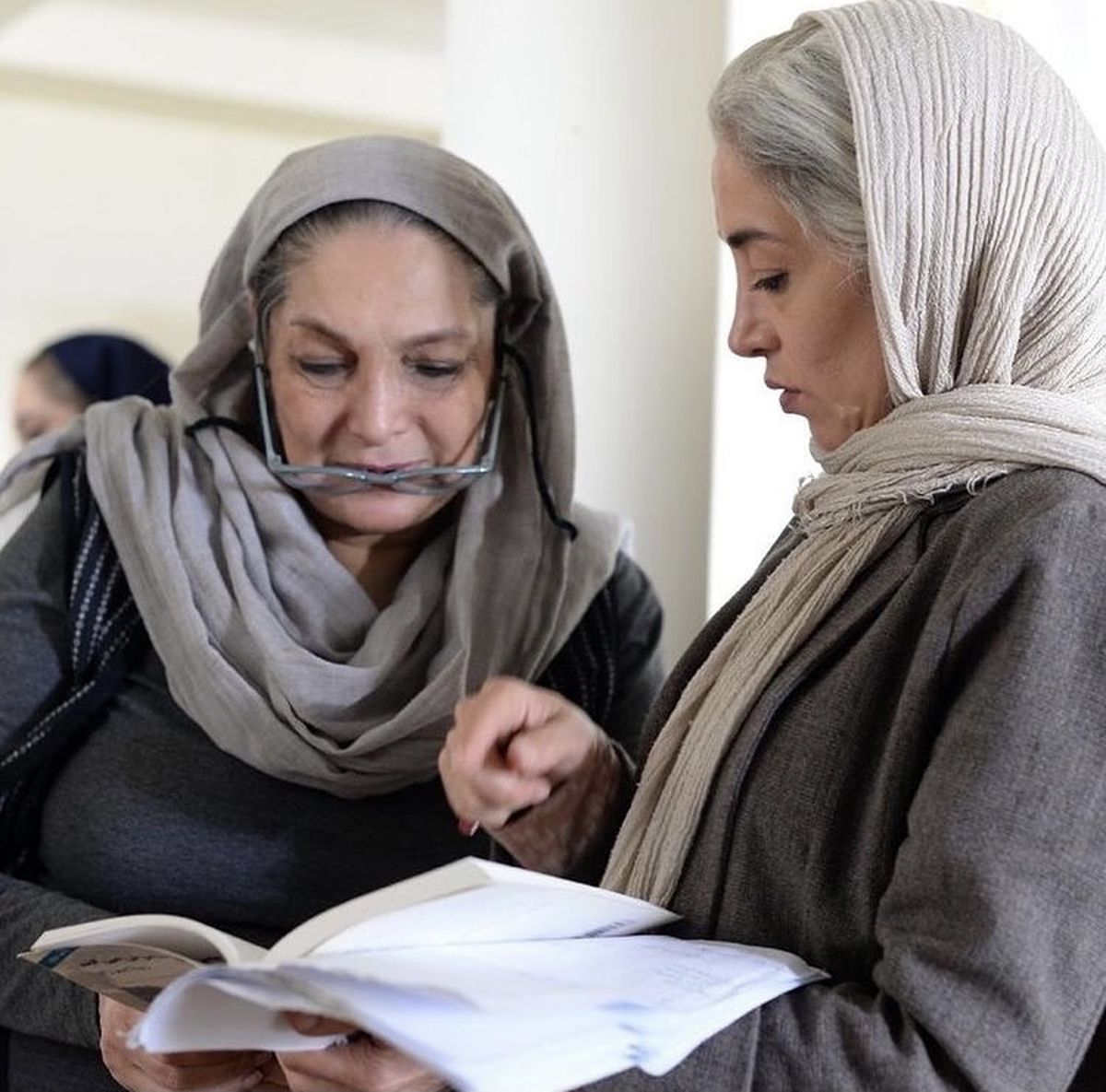 تمرین پانته آ پناهی ها در پشت صحنه کار جدیدش + عکس