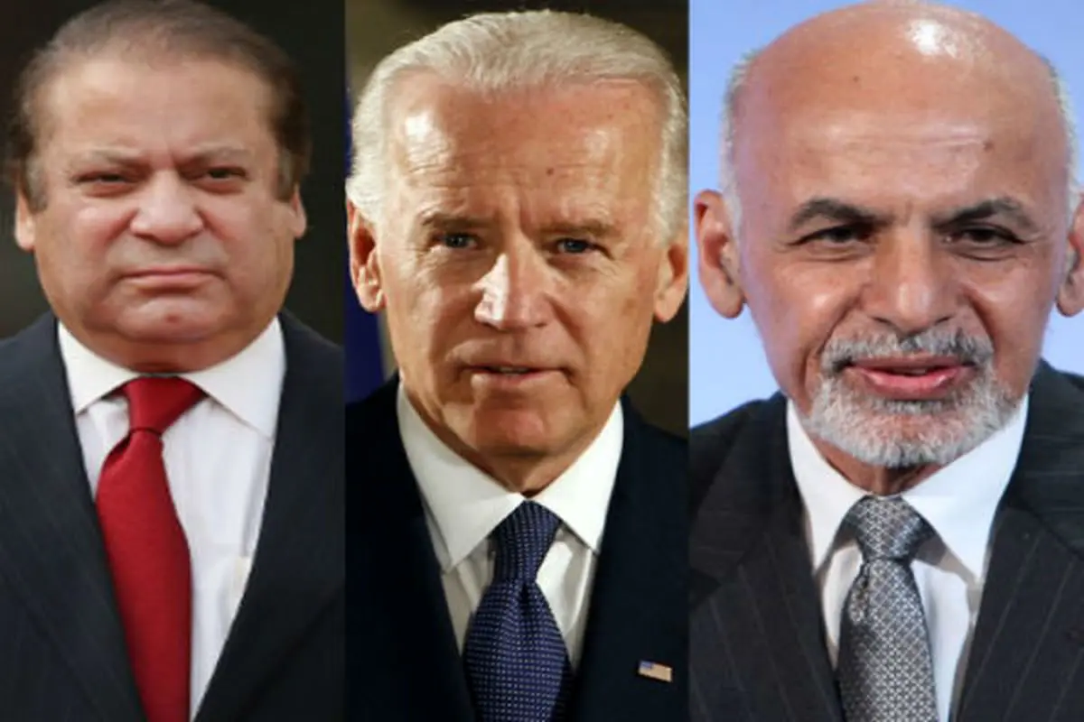 دیدار نواز شریف با اشرف غنی و « جو بایدن» در سوئیس