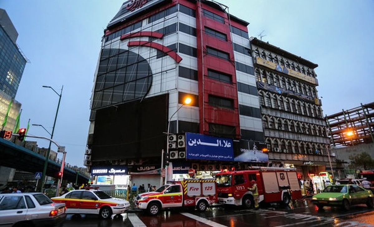جزئیات حریق در پاساژ علاالدین