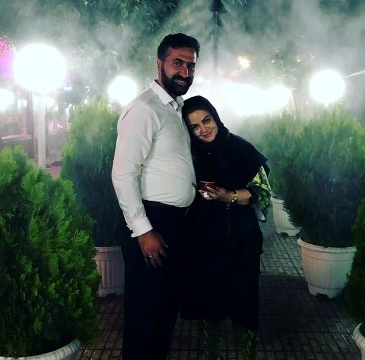 عاشقانه های بهاره رهنما و حاجی + عکس