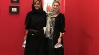سارا بهرامی در گالری نفاشی دوستش + عکس