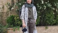 تیپ اسپرت سپیده خداوردی در خیابان + عکس