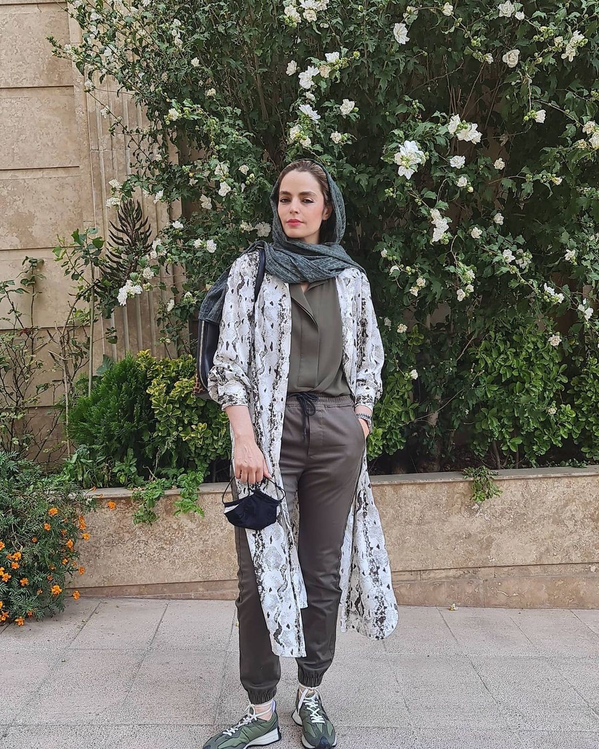 تیپ اسپرت سپیده خداوردی در خیابان + عکس