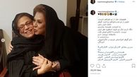 بوسه «نسرین مقانلو» بر صورت گوهر سینما + عکس 