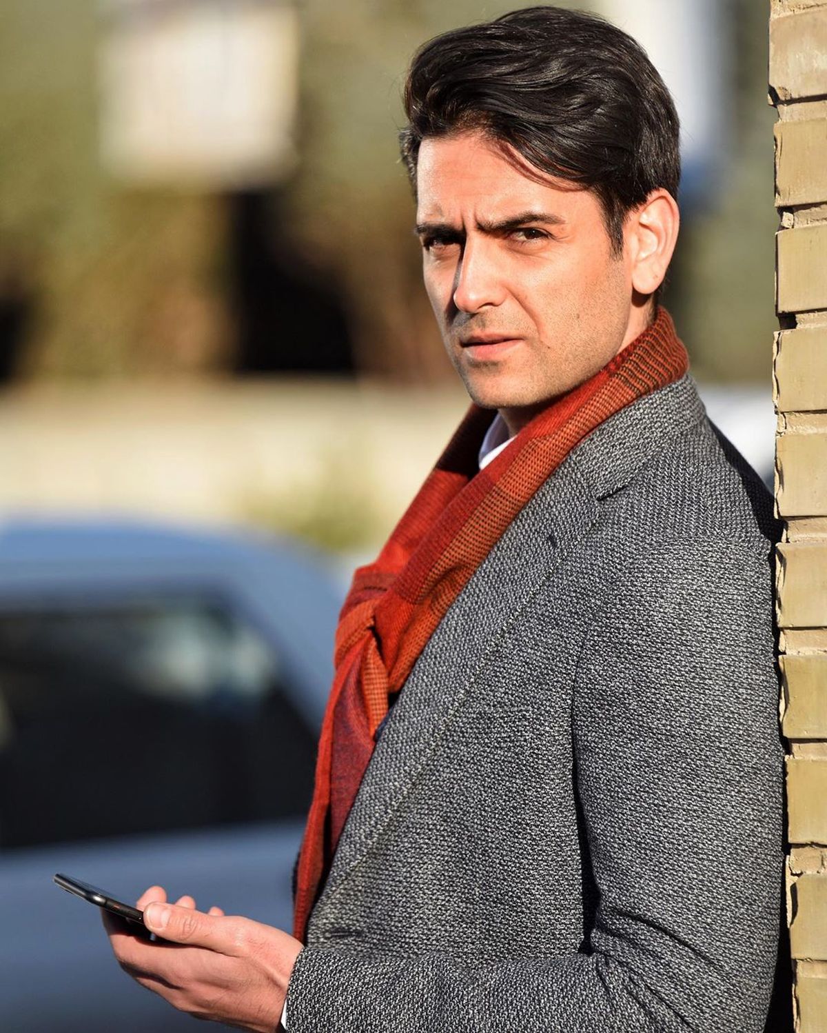 ژست مانکنی آقای بازیگر خوشتیپ+عکس