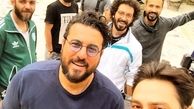 محسن کیایی در جمع دوستانش + عکس