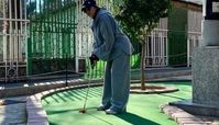 گلف بازی کردن مریم معصومی به روایت تصویر