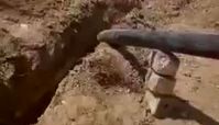 خوشحالی وصف نشدنی کودکان از رسیدن آب به روستا + فیلم