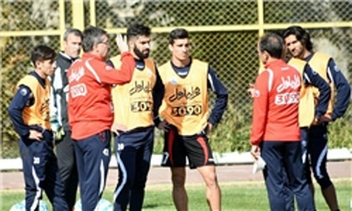 حضور بدل طارمی در تمرین پرسپولیس!