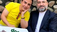 داریوش فرضیایی و دوستش + عکس