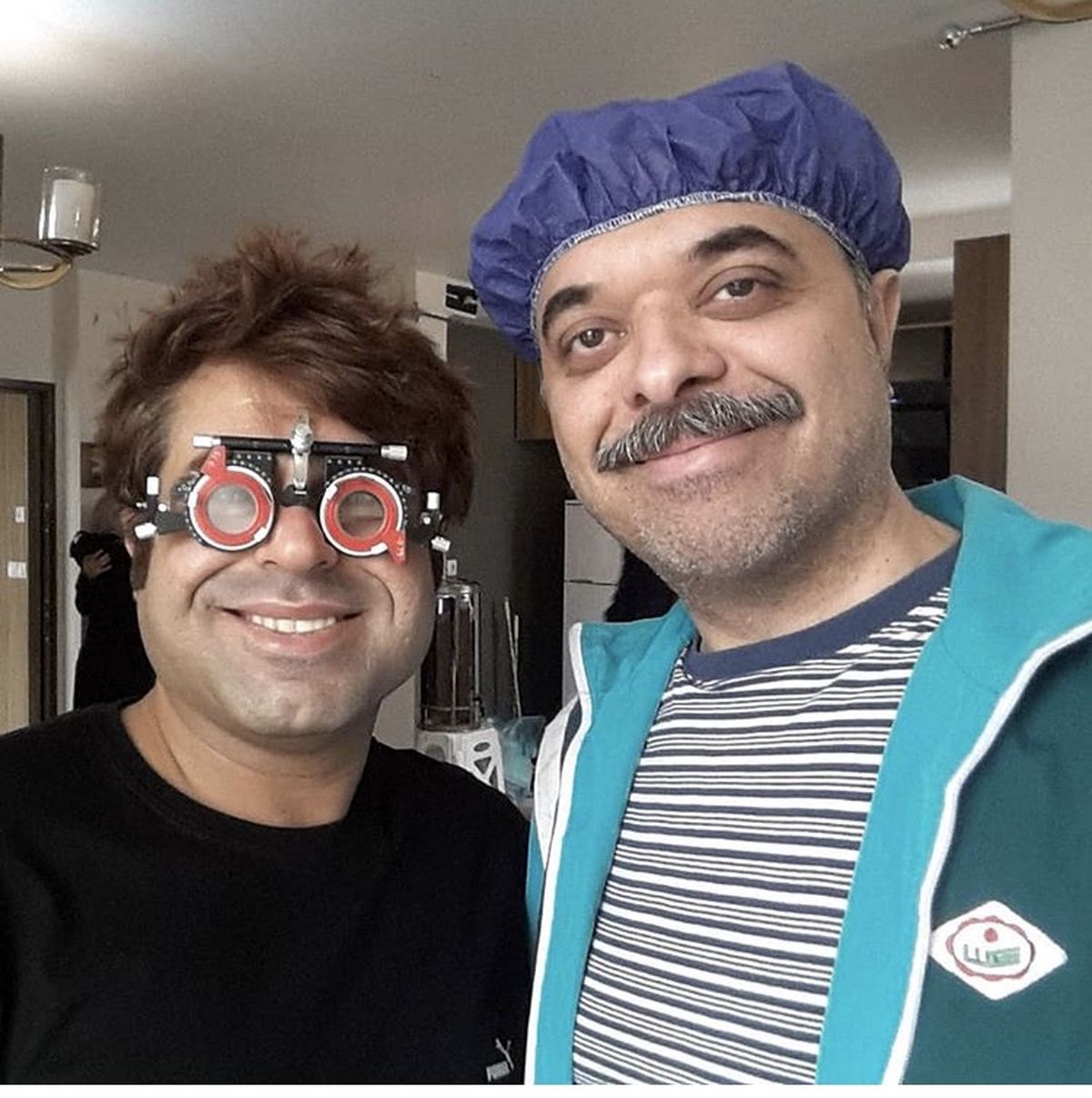 قیافه بامزه آقایون بازیگر در میانبر + عکس