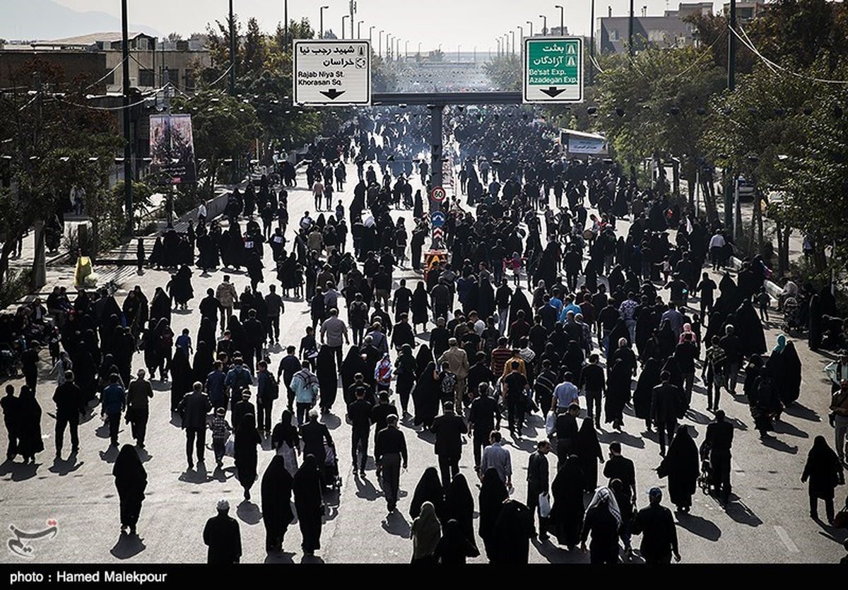 آغاز راهپیمایی پرشور «جاماندگان» اربعین حسینی