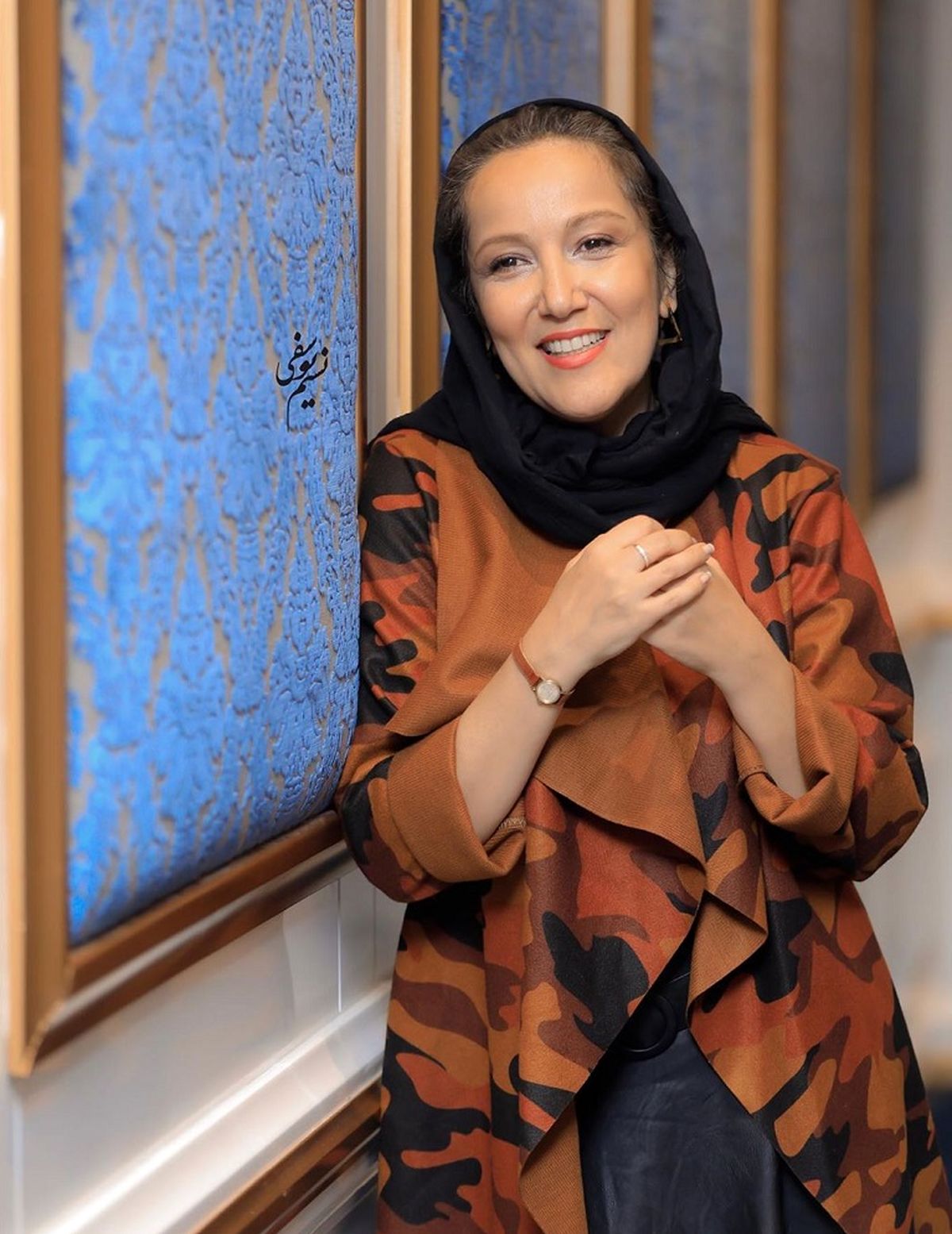 عکس خوش انرژی پانته آ بهرام در اکران مسخره باز