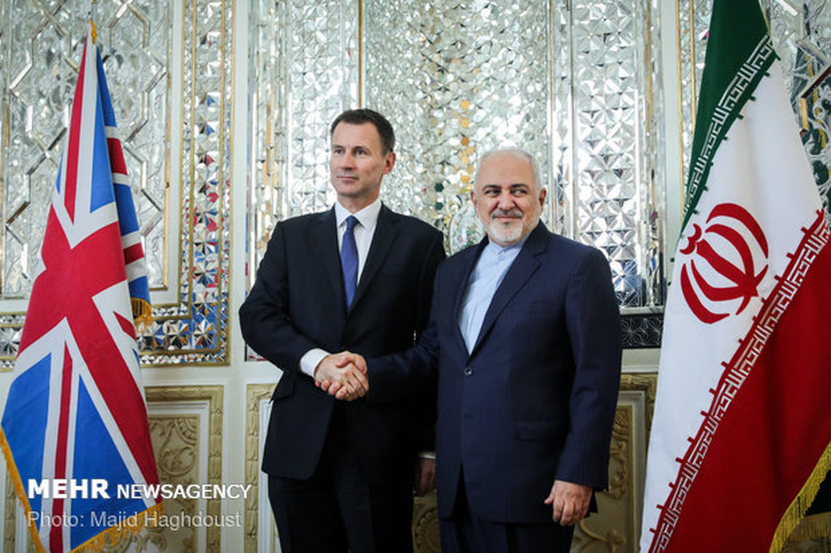 روایت سفارت انگلیس در تهران از اهداف دیدار «هانت» با ظریف