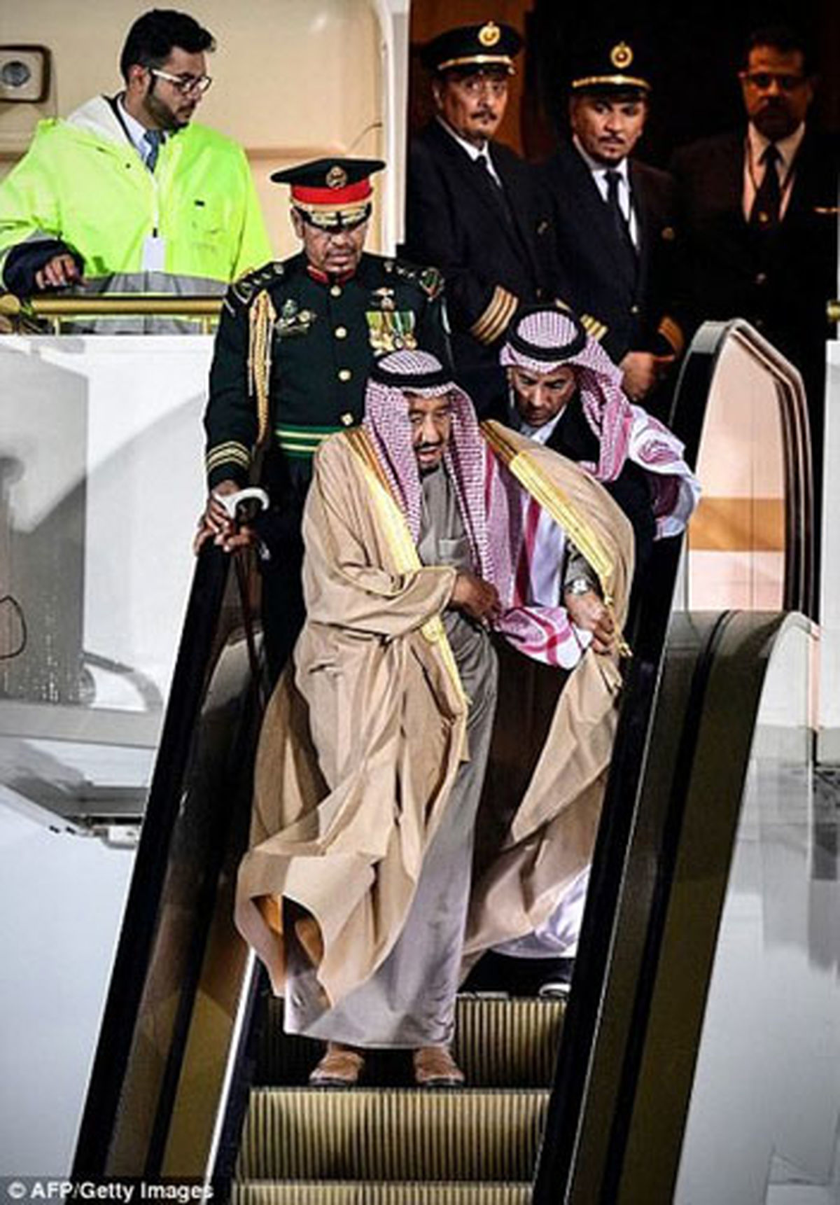 ریخت و پاش ملک سلمان در روسیه/عکس