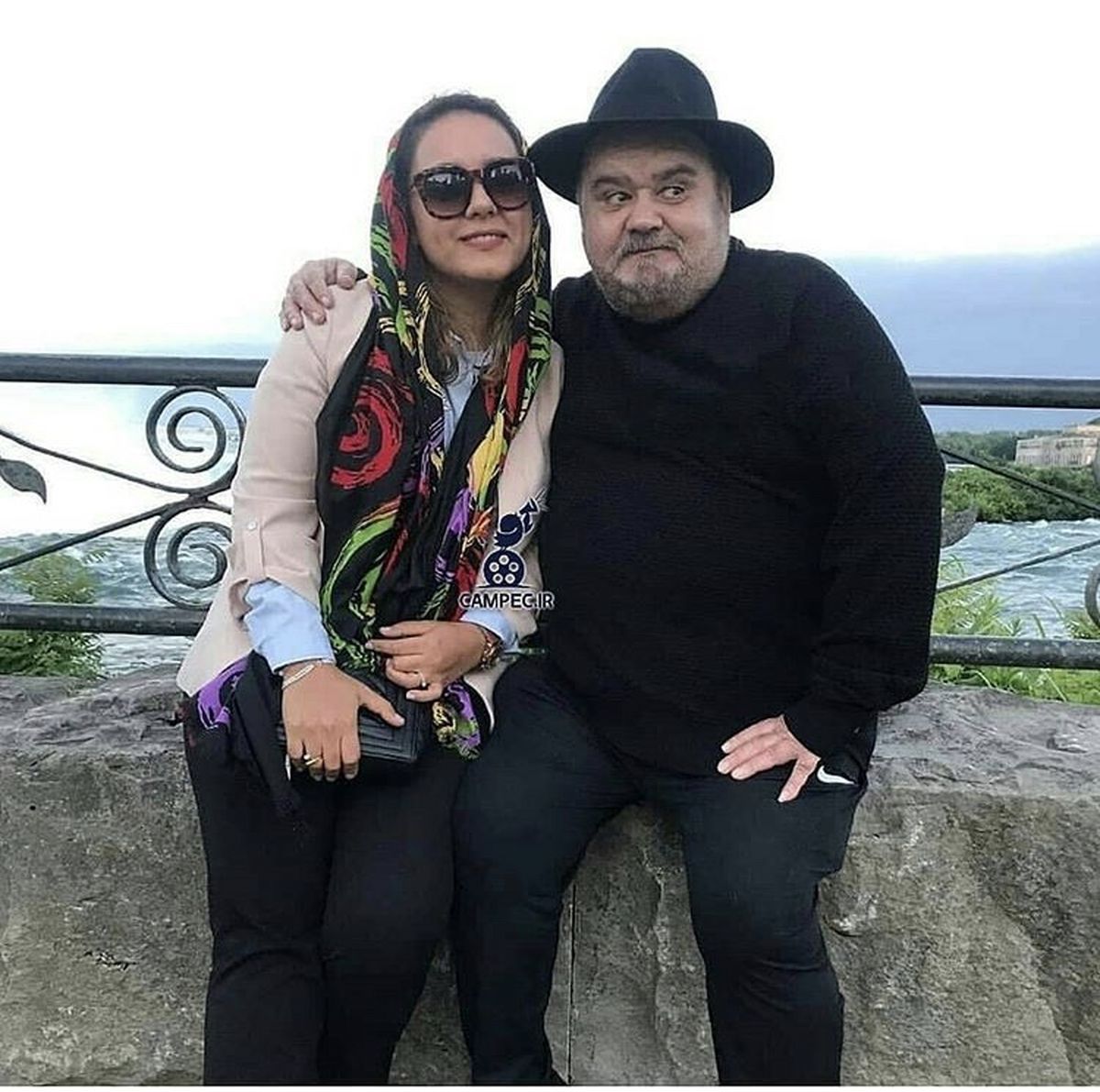 اکبر عبدی و دختر بزرگش + عکس