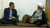 دیدار جابری انصاری با مراجع عظام تقلید در نجف