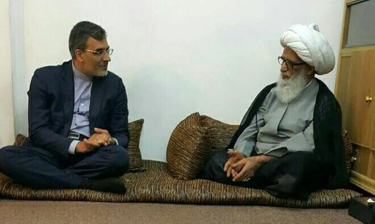 دیدار جابری انصاری با مراجع عظام تقلید در نجف