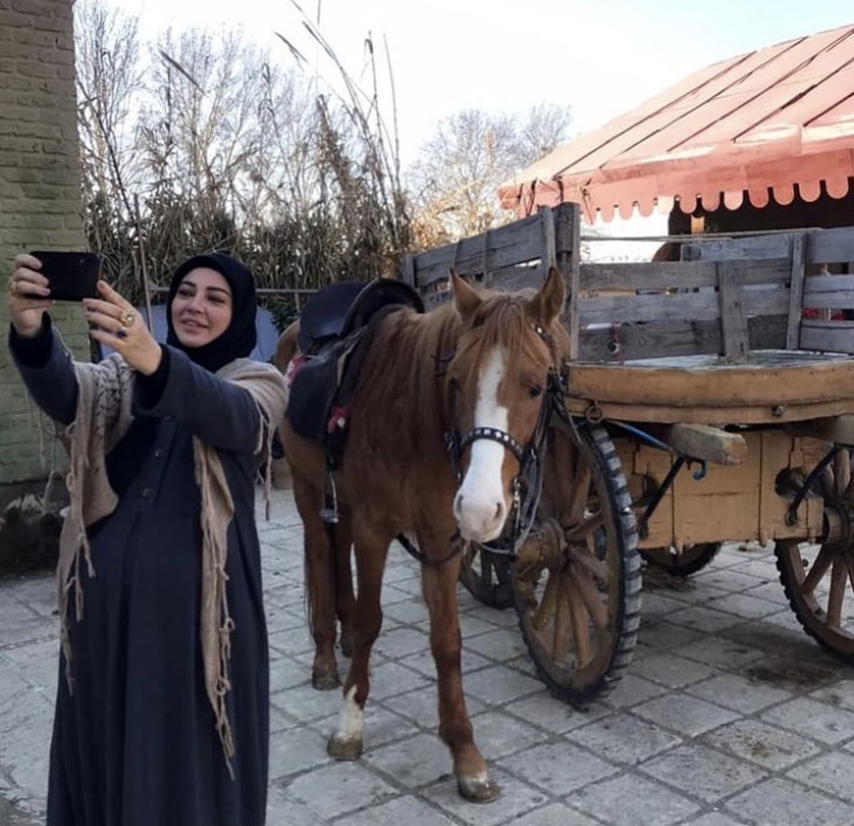 سلفی عجیب رزیتا غفاری + عکس