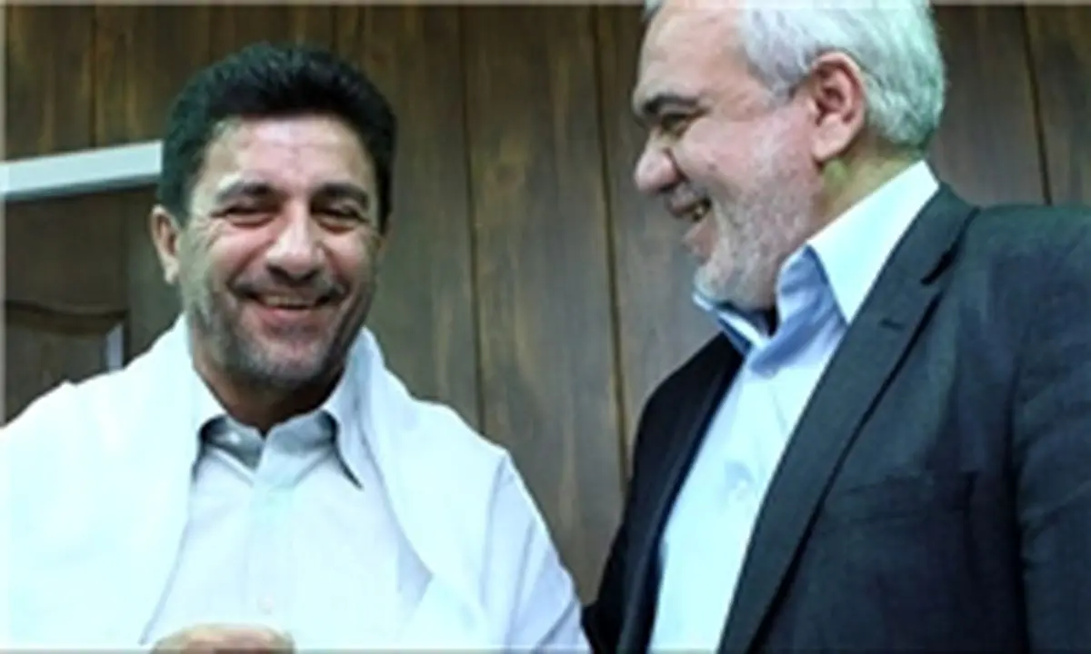 برخورد گرم مدیر عامل استقلال با قلعه‌نویی