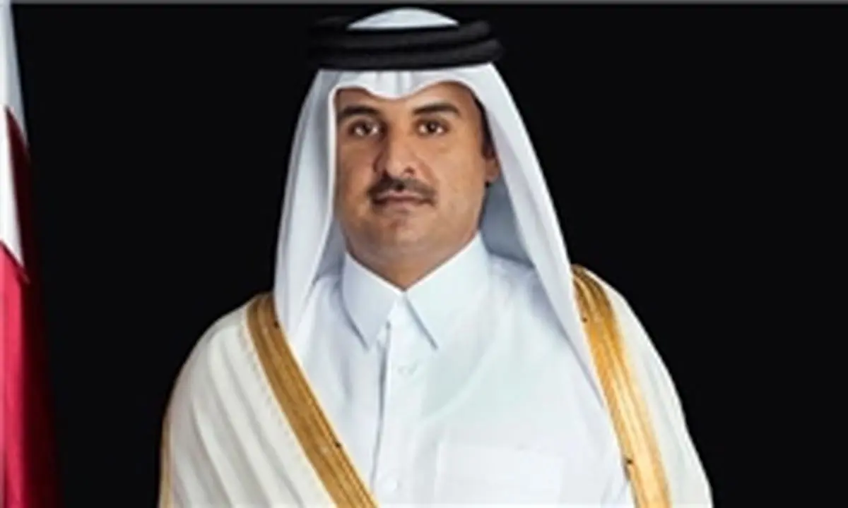 دیدار فرستاده امیر کویت با امیر قطر