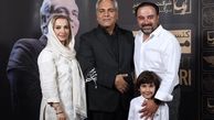 ست کردن برزو ارجمند و خانواده اش+عکس