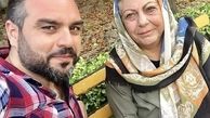 سلفی شهرام قائدی با بانوی پیشکسوت سینما + عکس