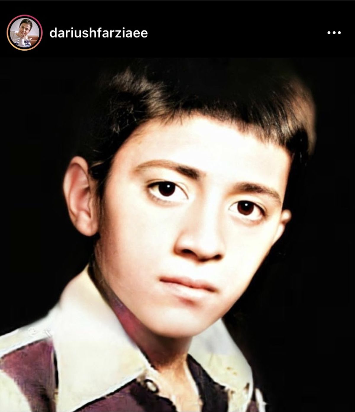عمو پورنگ در نوجوانی هایش + عکس