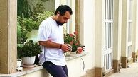 لاغری شهرام قائدی چشمگیر شد + عکس