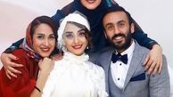 تیپ فاطمه گودرزی و دخترش در مراسم عروسی پسرش+عکس