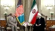 روحانی و اشرف‌غنی دیدار و گفت‌وگو کردند
