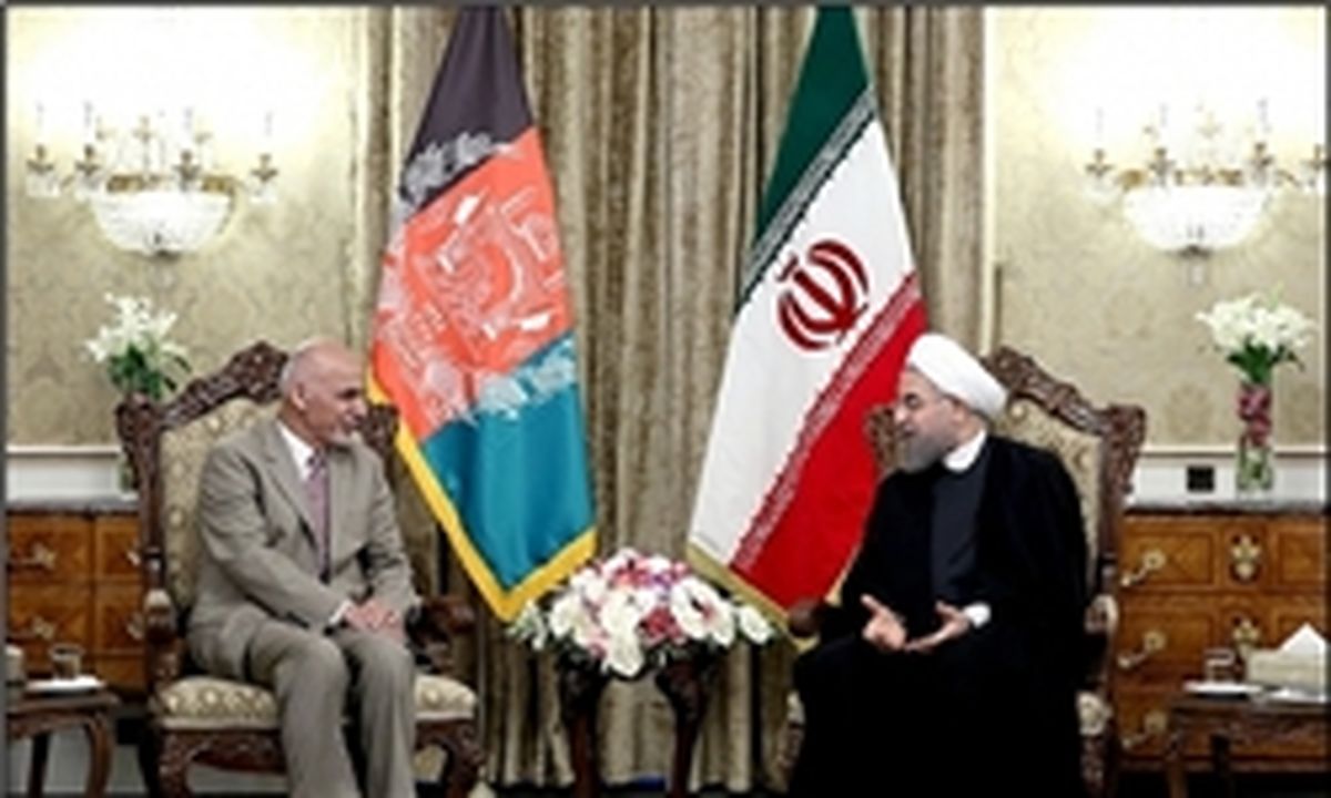 روحانی و اشرف‌غنی دیدار و گفت‌وگو کردند