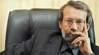 لاریجانی:هنگام شعر خواندن الماسی چشم خود را ماساژ می‌دادم
