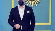 ماسک ست آقای مجری با کت و شلوارش + عکس