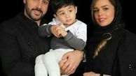 تبریک احسان خواجه امیری برای تولد پسرش+عکس