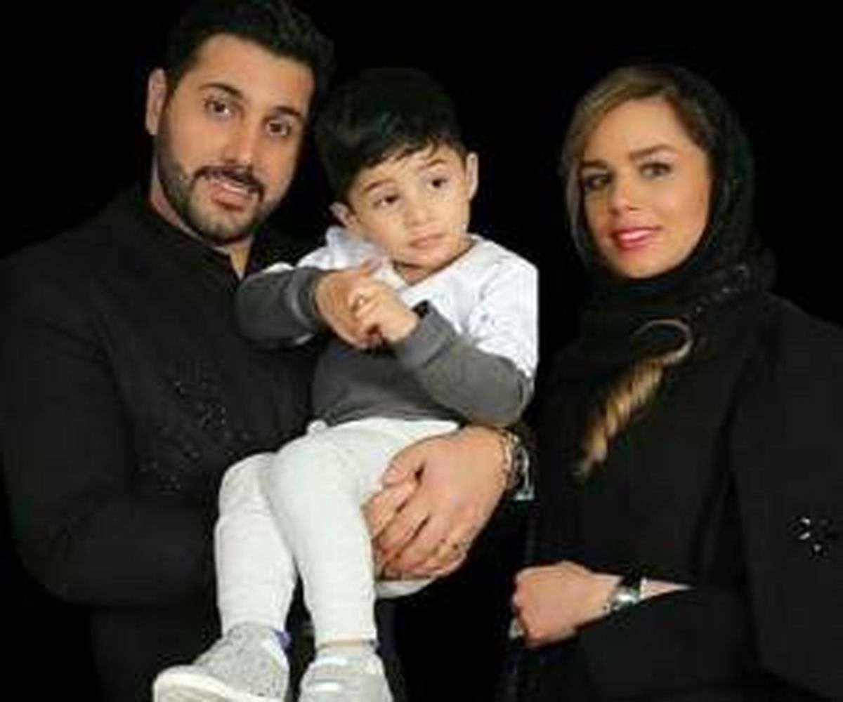 تبریک احسان خواجه امیری برای تولد پسرش+عکس
