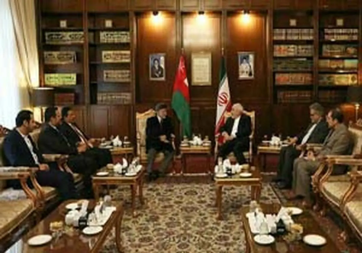 وزیر خارجه عمان با ظریف دیدار کرد