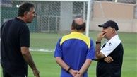 مربیان تیم ملی در تمرینات نفت تهران و پرسپولیس
