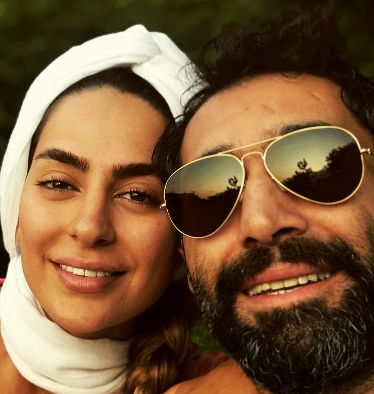 گردش روز تعطیل زوج بازیگر+عکس