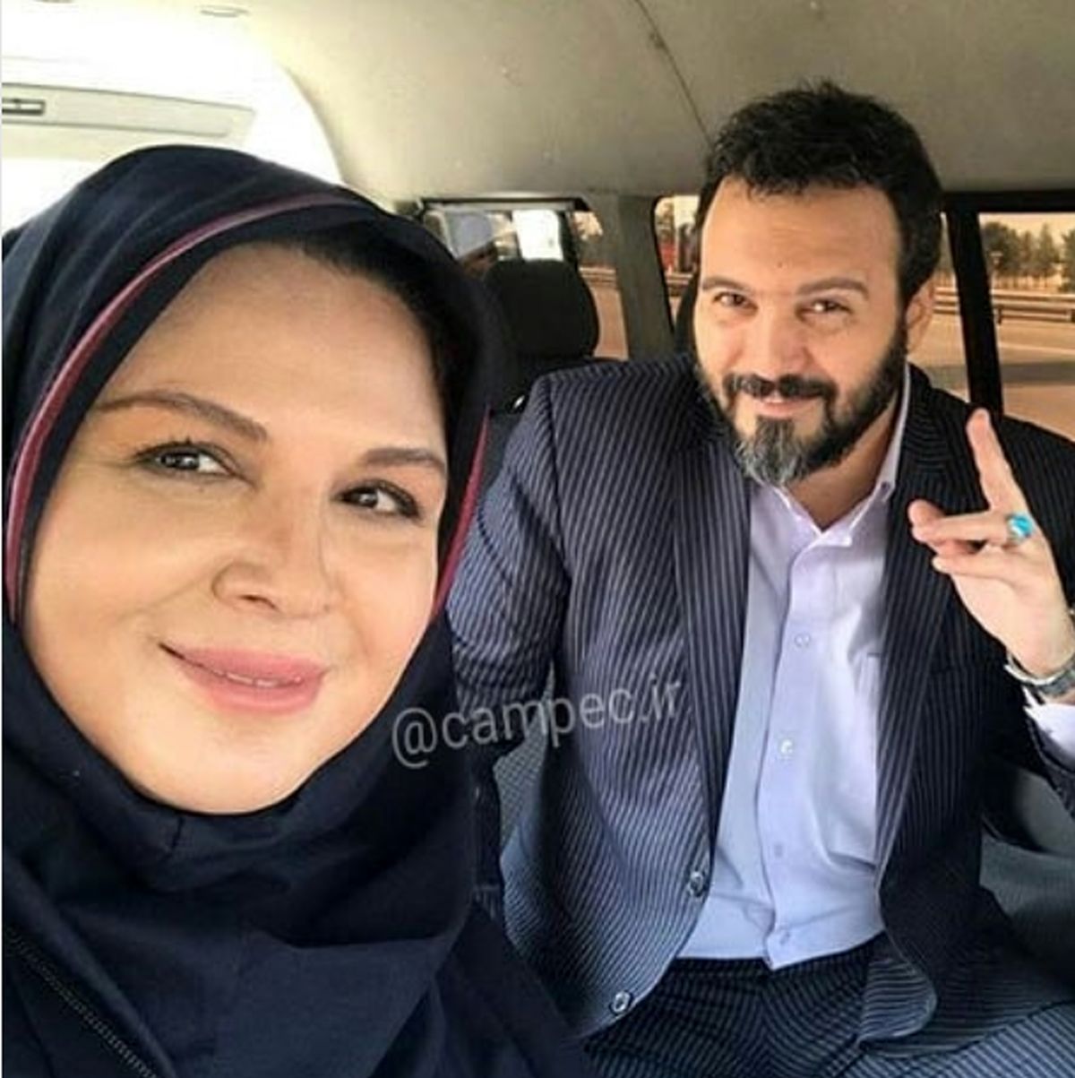 تیپ متفاوتی از کامبیز دیرباز + عکس