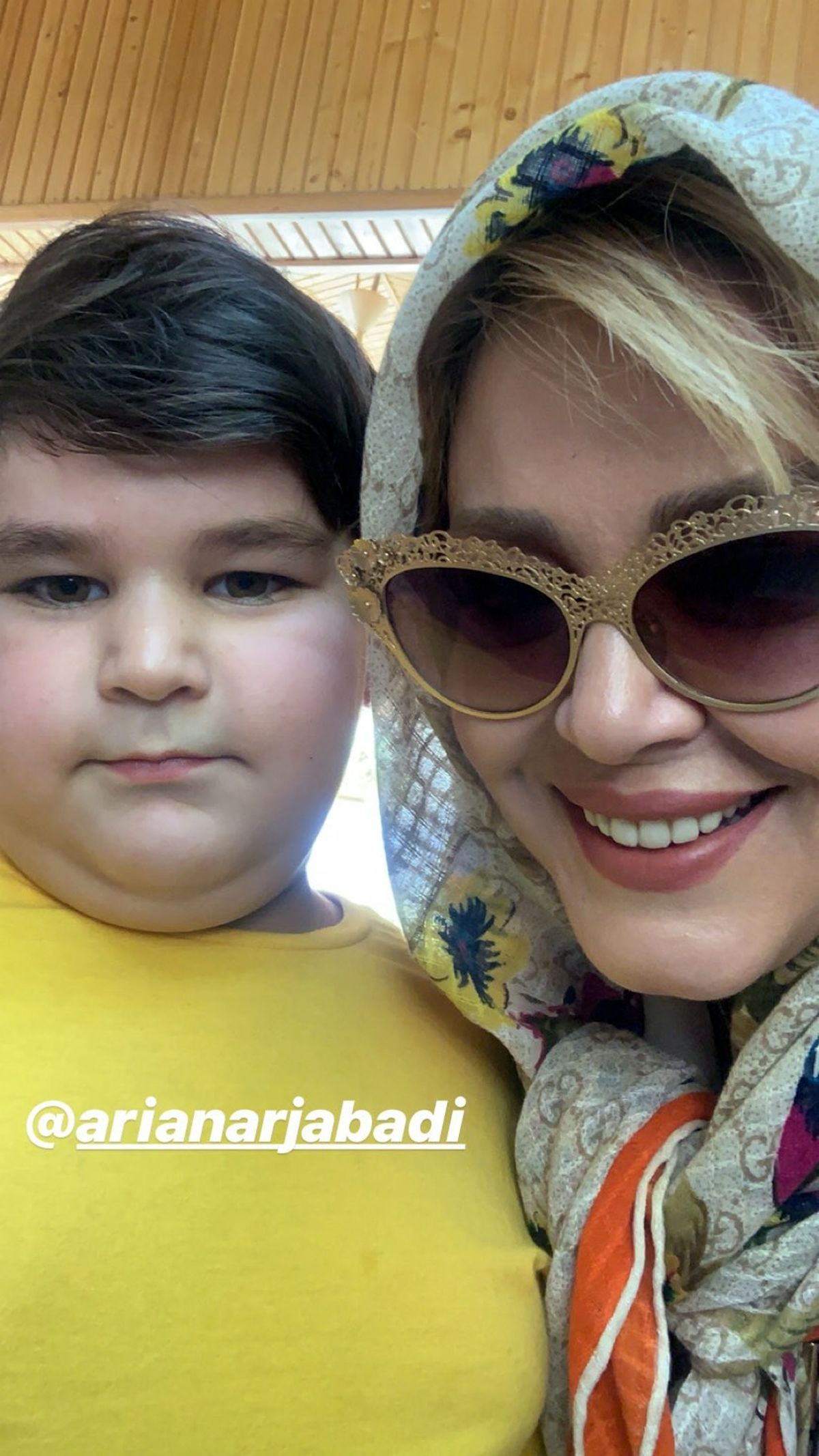 بهاره رهنما و پسر تپلی بچه مهندس+عکس