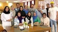 عکس لاله اسکندری و رفقا در کیش