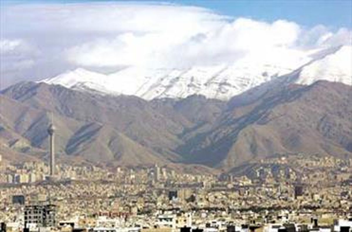 هوای تهران در شرایط سالم
