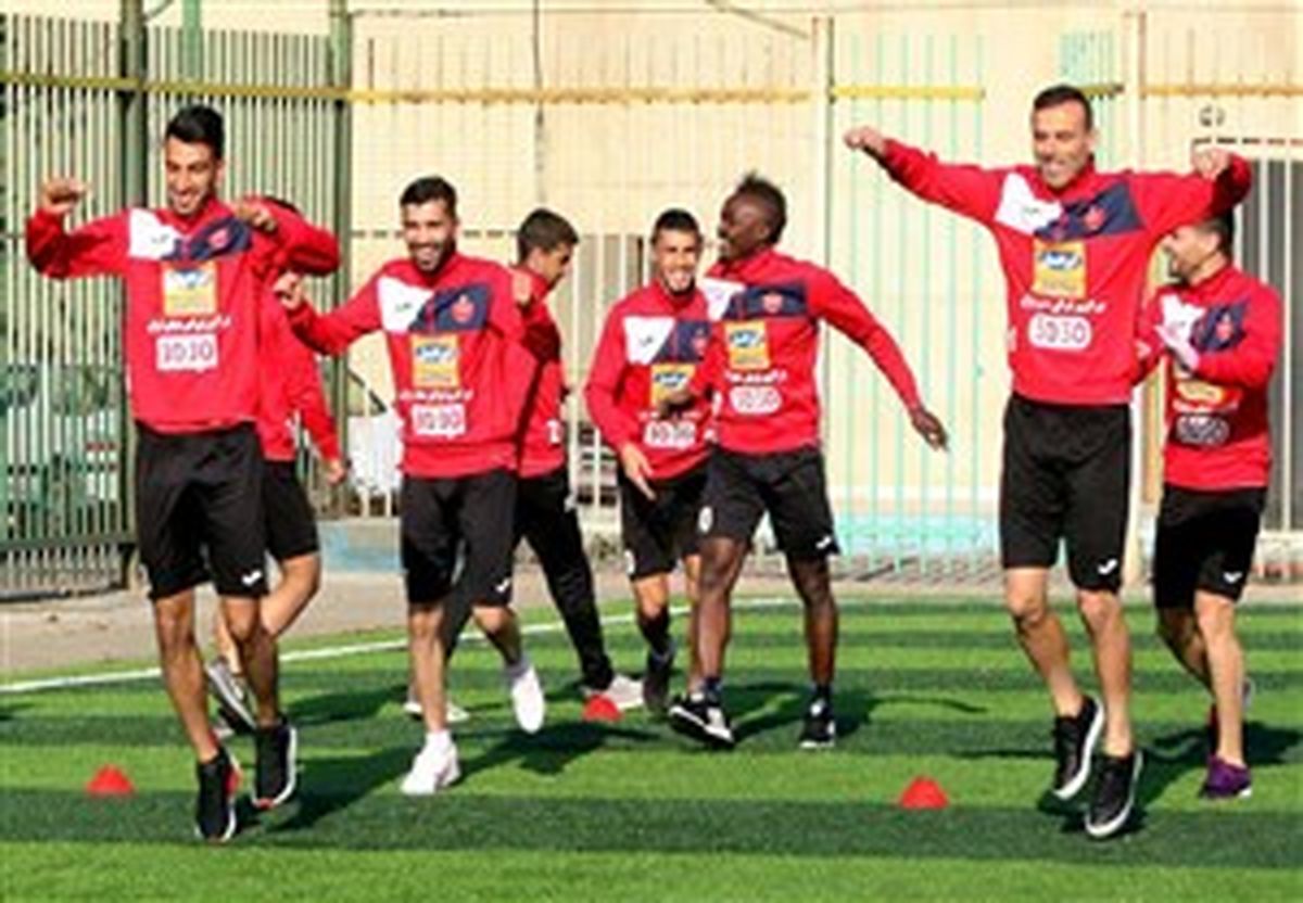 گزارش تمرین پرسپولیس