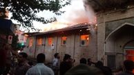 تعداد مصدومان آتش سوزی مسجد ساری به ۱۹ نفر رسید 