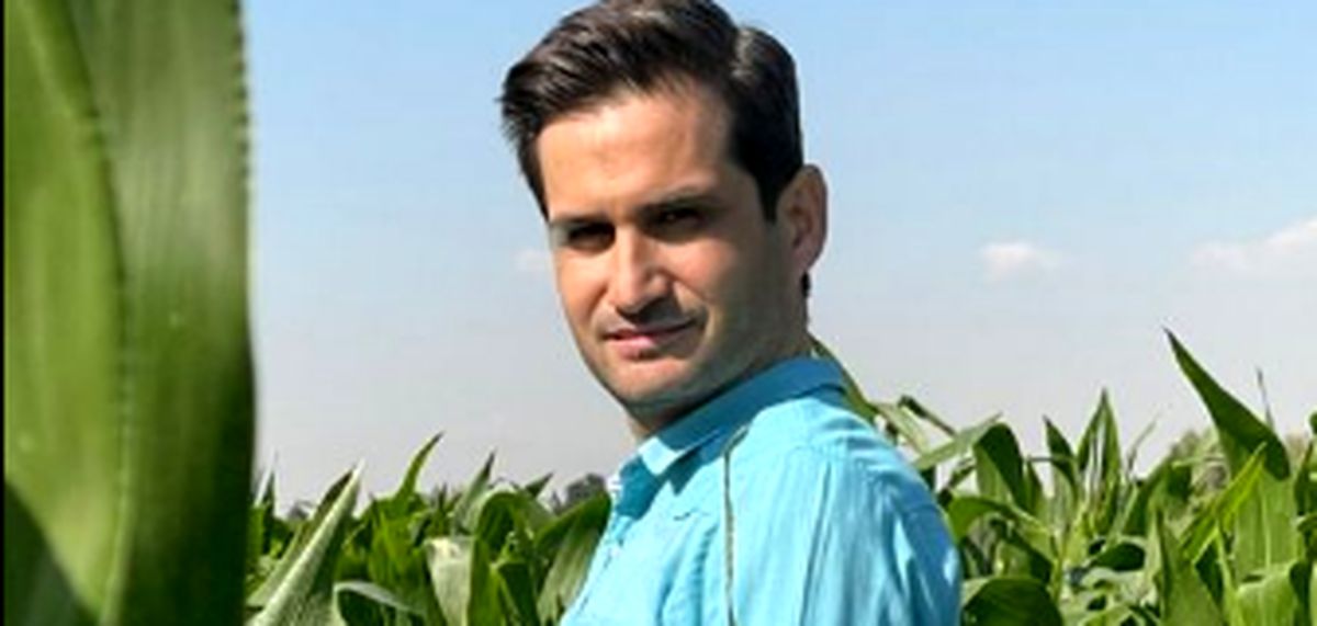 اخبار پویا امینی از میان مزرعه ای سرسبز + عکس